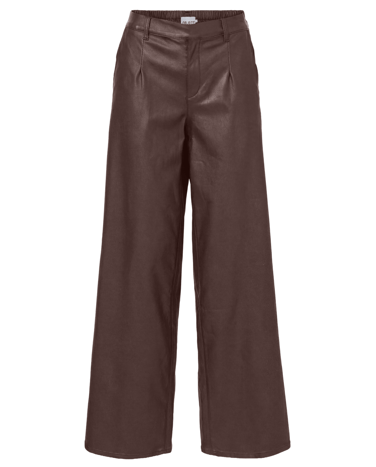 OBJLISA Trousers - Seal Brown - VERO MODA & VILA Bergvik